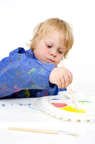 Reaching to get paint — Stock Photo, Image