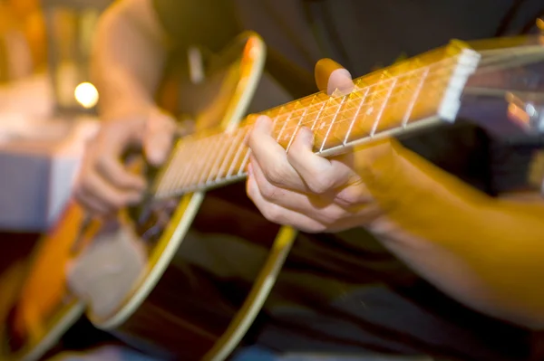 Kytara prsty — Stock fotografie