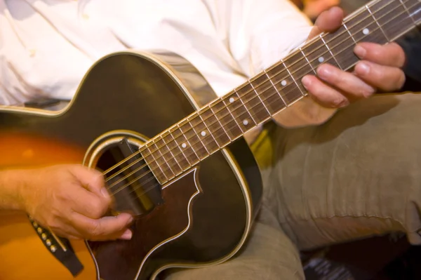 Gitarr fingrar — Stockfoto