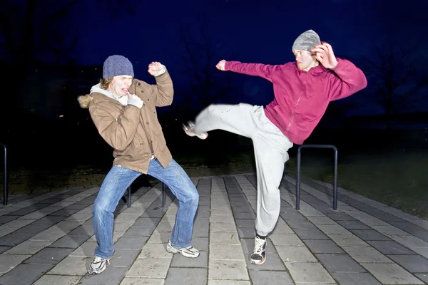 Sokak savaşçıları — Stok fotoğraf