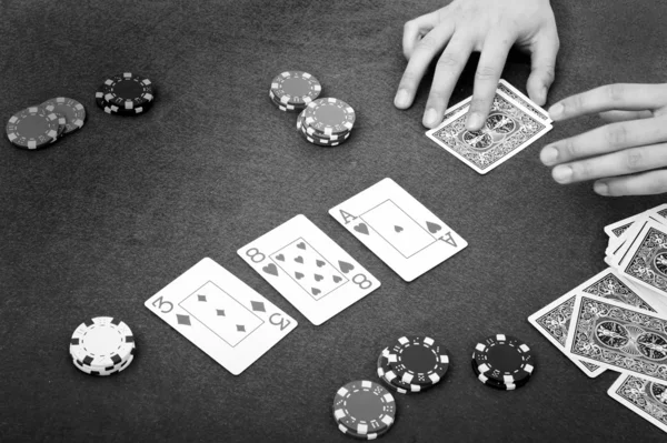 Ambiente de poker — Fotografia de Stock
