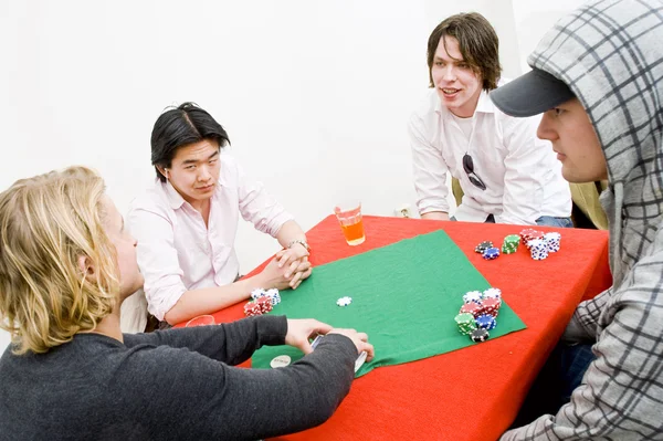 Poker casuale — Foto Stock