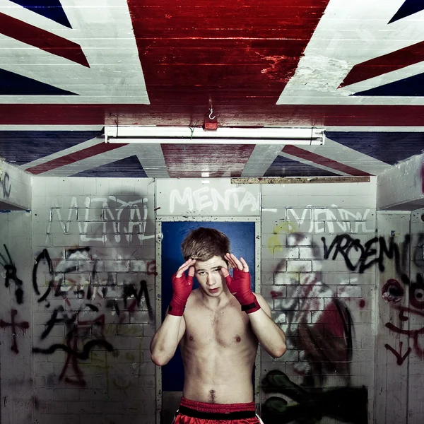 Blocco di boxer — Foto Stock