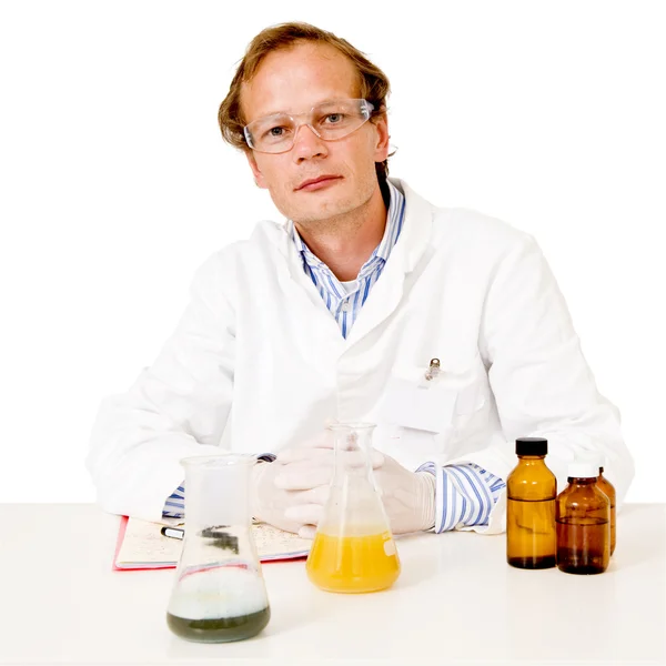 Portrait of a Chemist — Stock Photo, Image