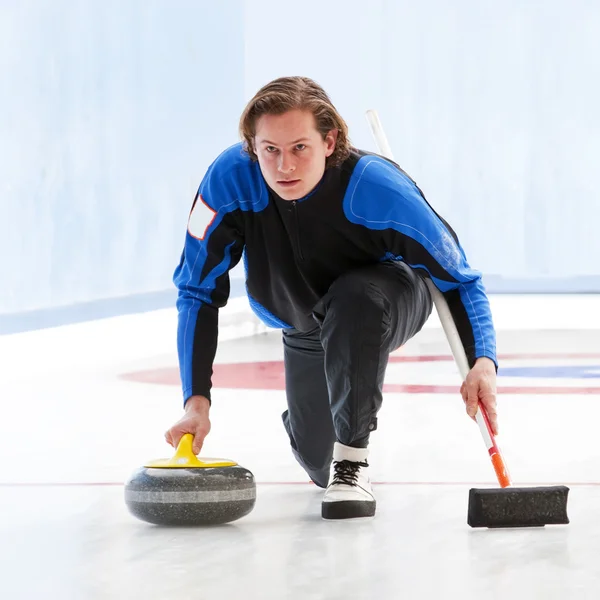 W Curlingu — Zdjęcie stockowe
