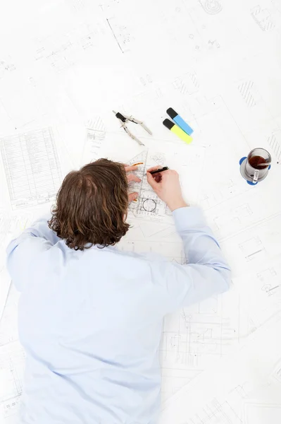 Technical drawings — Stock Photo, Image