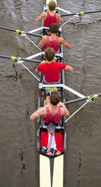 Coxed four — Stock Photo, Image