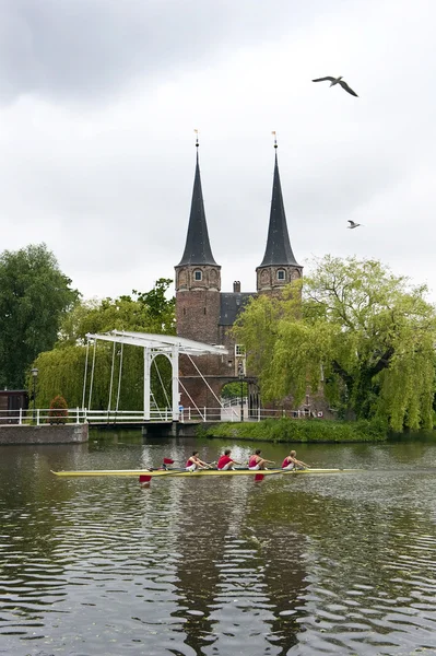 Голландська веслування — стокове фото