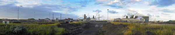 Steelworks panorama