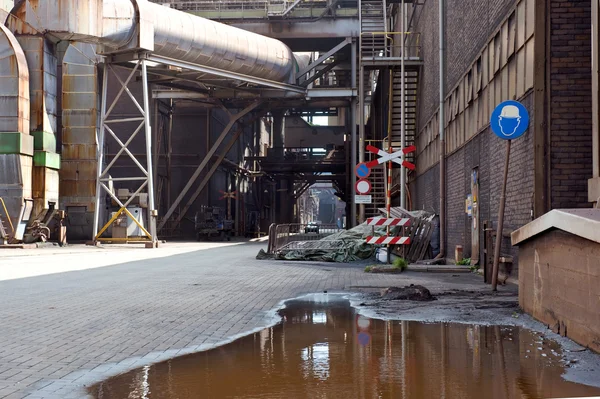 Industriële alley — Stockfoto