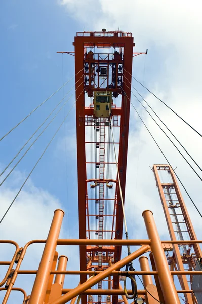 Container hoisting rig — Stock Photo, Image