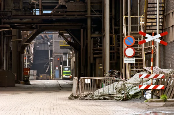 Industriële alley — Stockfoto