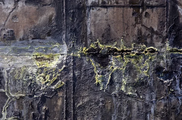 stock image Oxidised waste water tank