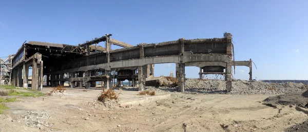 Stock image Factory in ruins