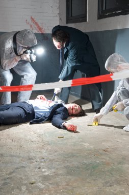 Crime Scene Investigation clipart