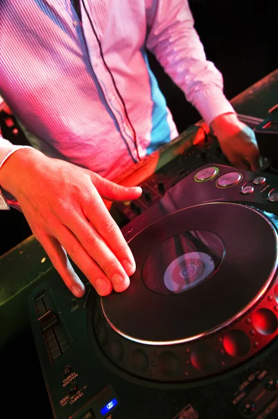 Misturar DJ — Fotografia de Stock