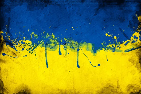 Bandiera Ucraina — Foto Stock