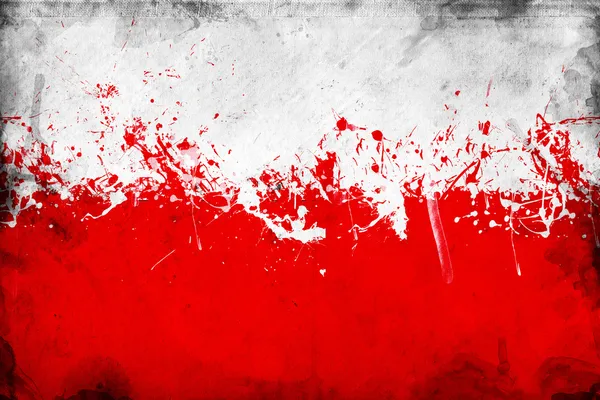 Bandeira Polónia — Fotografia de Stock