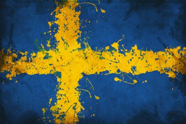 Swedish flag clipart