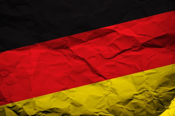 Німецький прапор — стокове фото
