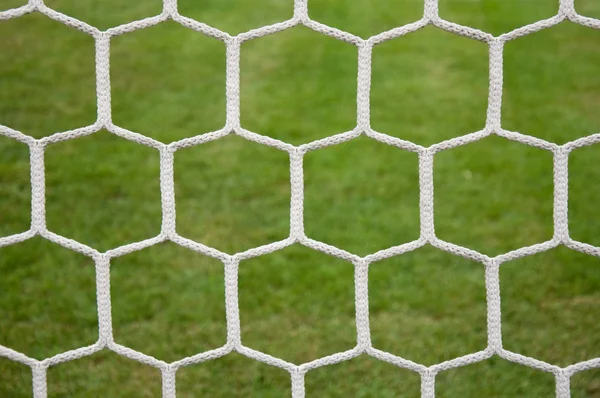 Soccer net — Stockfoto