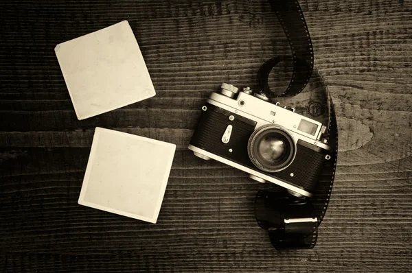 Câmera de estilo retro — Fotografia de Stock