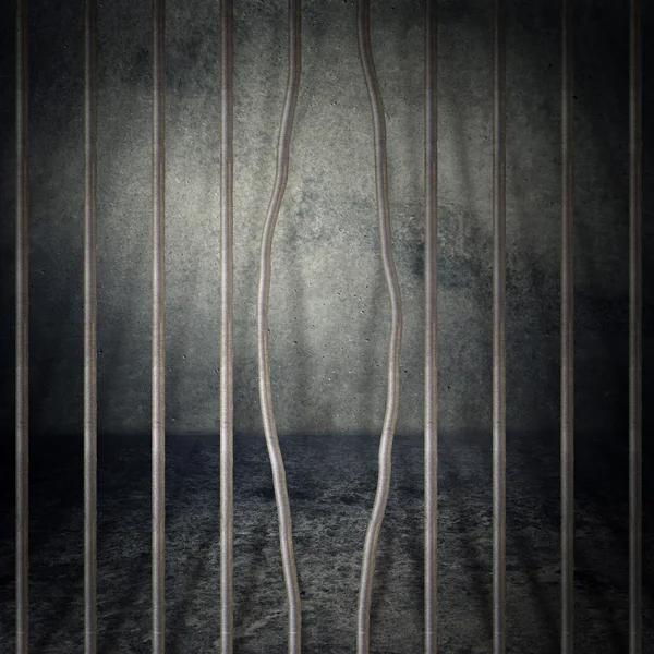 Тюремній камері — стокове фото