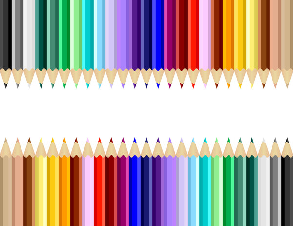 Color Art Pencils Background