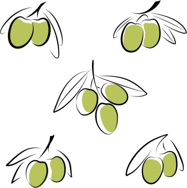 Olives clipart