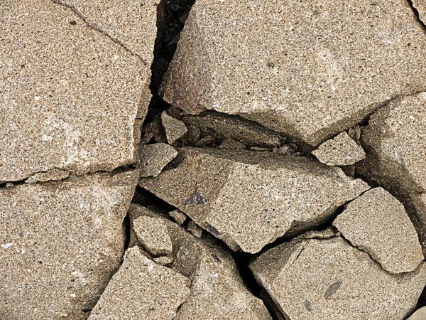 Shattered rock stone background texture — Stock Photo, Image