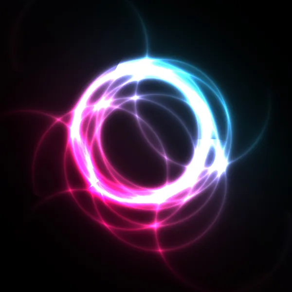 抽象的な背景のベクトル - 明るい円 — ストックベクタ