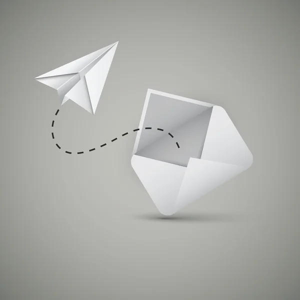 Сообщение из конверта — стоковый вектор