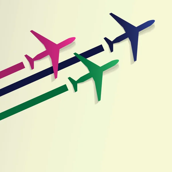 Letadla — Stockový vektor