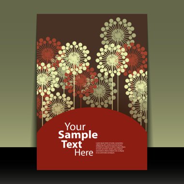 Flyer or Cover Design clipart