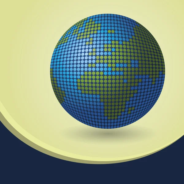 Globe ontwerp vector — Stockvector