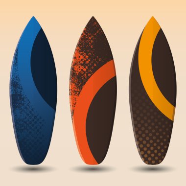vektör surfboards tasarımları