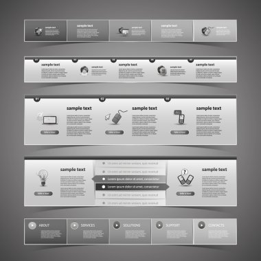 Web Design Elements clipart