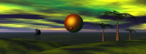 Słońca i Wenus — Zdjęcie stockowe