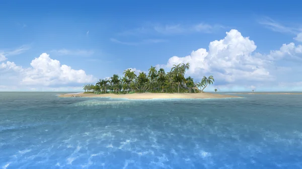 Pequena ilha bonita — Fotografia de Stock