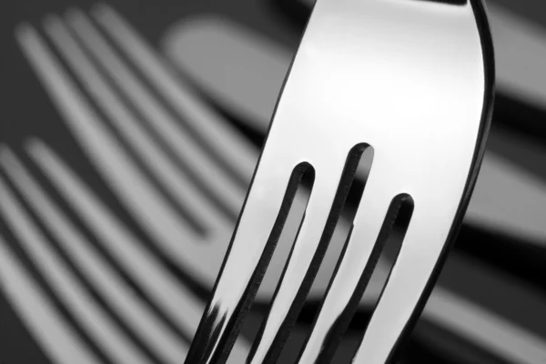 Fork close-up — Stock Photo, Image