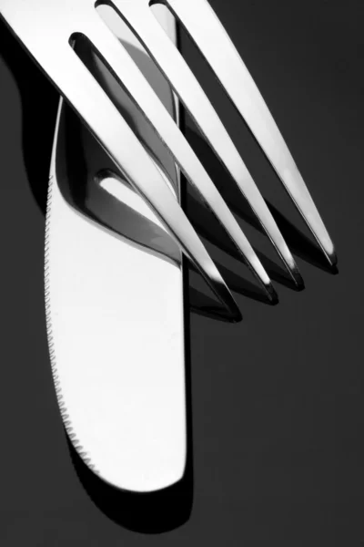 Çatal ve bıçak — Stok fotoğraf