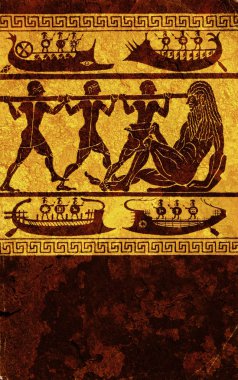 Картина, постер, плакат, фотообои "греческая мифология", артикул 11368855