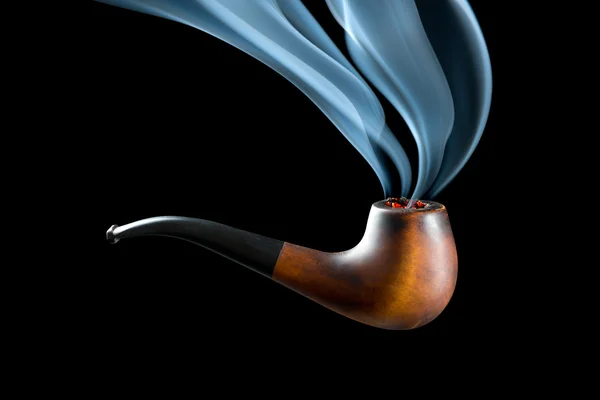 Röka pipa — Stockfoto