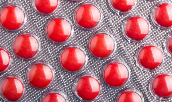 Red pills — Stock Photo, Image