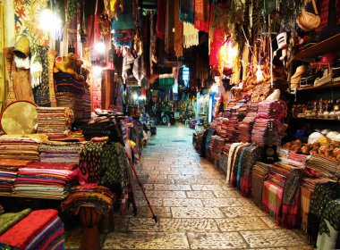 mercado en Jerusalén