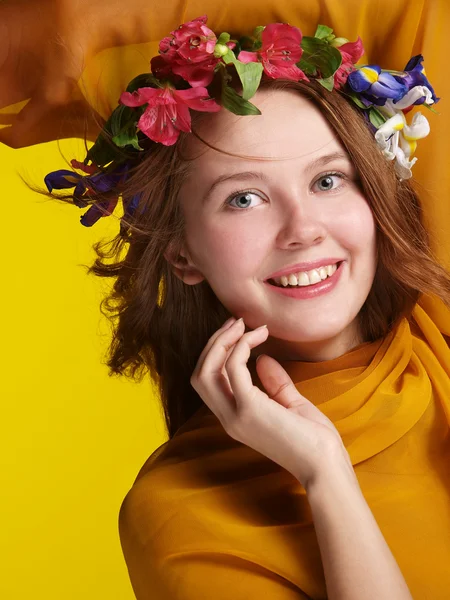 stock image Happiness girl