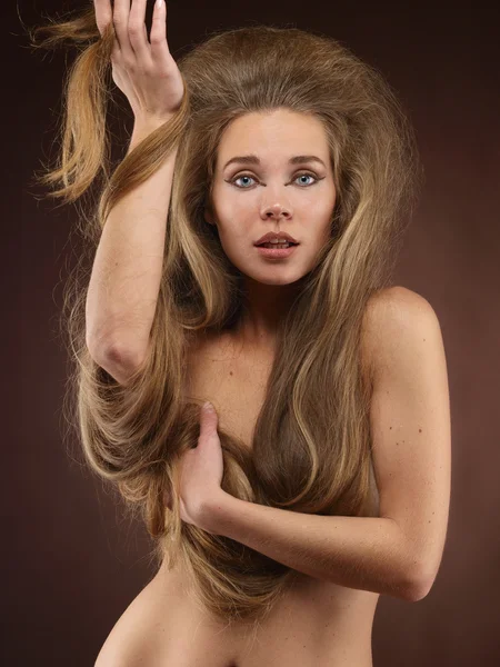 Uzun saç — Stok fotoğraf