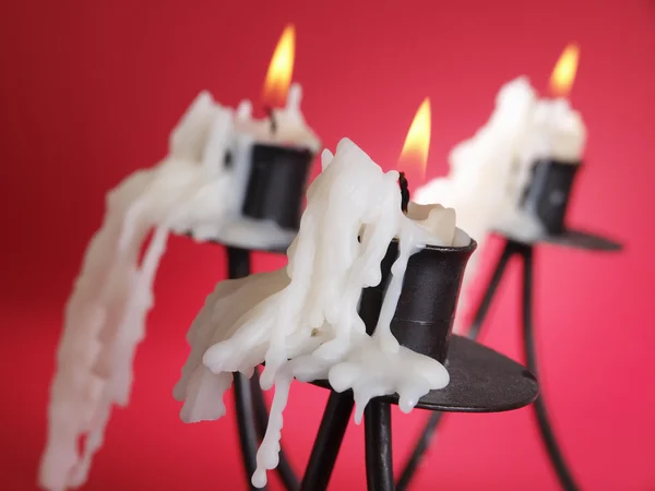 stock image Burnt candle