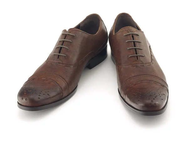 Braune Schuhe — Stockfoto