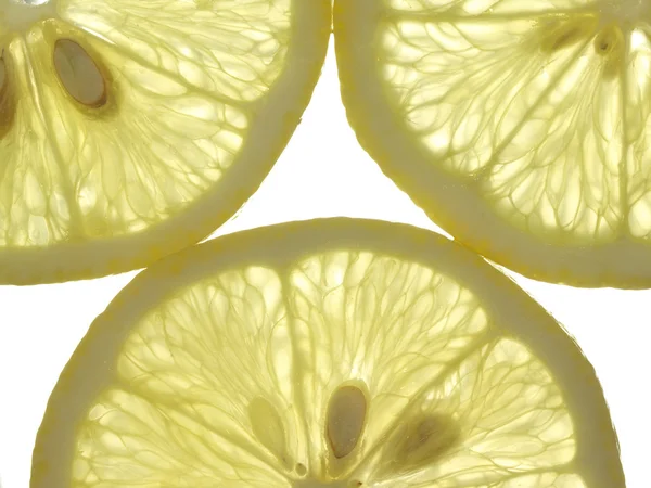 Scheiben saftige Zitrone — Stockfoto